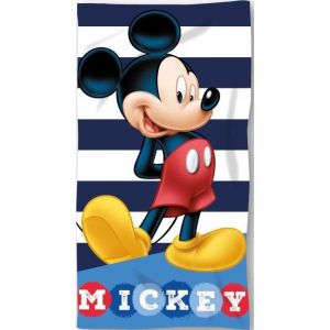 ILS I LOVE SHOPPING Serviette de plage et piscine en microfibre 140 x 70 cm s&eacute;chage rapide, ultra doux MICKEY MOUSE, MIC24-3715 (TOTALDISCOUNT, neuf)