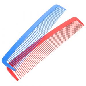 STOBAZA 2 Pièces Peigne de Clown Accessoire de Costume Humoristique pour Spectacles de Peigne Exagéré pour Carnaval pour Costumes Comiques (Vitong, neuf)