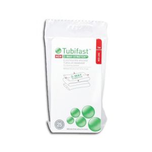 Tubifast Stretch bidirectionnel Rouge 3,5 cm x 1 m (Mamocon AB, neuf)