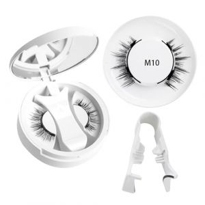Cils Magnétiques Aucune Colle Nécessaire,Cils Cils Magnétiques, Faux cils cils magnétiques, Kit de cils magnétiques faux cils portables pour les débutants en maquillage amoureux de la beauté (Dalea, neuf)