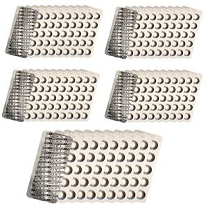 harren24 Pastilles de test photom&egrave;tre Chlore DPD1, DPD3, Oxyg&egrave;ne actif DPD4, valeur du pH Phenol Red, Alkalinity M, CYA Test, Testeur d'eau de piscine 50x 100x 250x 500x (DPD4 / 500x) (was_will_man_mehr, neuf)