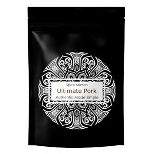 Assaisonnement ultime pour porc – Épices mélangées à la main de qualité supérieure pour la cuisson, la friture et le rôti de porc – Frottements et épices pour barbecue (SpiceMasters, neuf)