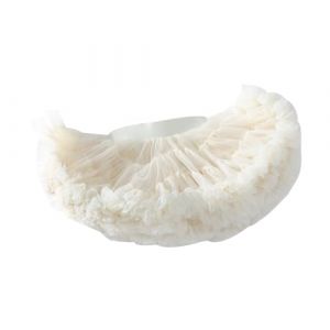 Tutu Fille Jupe Tutu Fille Jupe Tulle Fille Tutu Skirt Enfant Fille Petticoat Jupon Tulle Fille Mini Jupe en Tulle Tutu Fille Tutu Court Princesse Carnaval Tulle Skirt Puffy Tutu pour Enfant Beige (Pengniao, neuf)