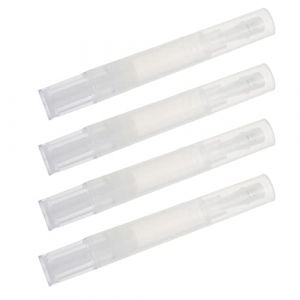 TOVINANNA 4 Pièces stylo rotatif huile cuticule pour ongles distributeur d'huile capillaire maquilleuse polissoir ongle stylo à huile pour cuticules accessoire brillant à lèvres abdos (Qieiyi, neuf)
