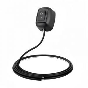 Switian Interrupteur Voiture 12V/24V ON/OFF - Interrupteur &agrave; Bouton Type Goutte d'eau &eacute;tanche - Pour Phares Antibrouillard, Barre LED, Circuit &Eacute;lectrique - Avec Double Face Adh&eacute;sif (2m) (Ytian, neuf)