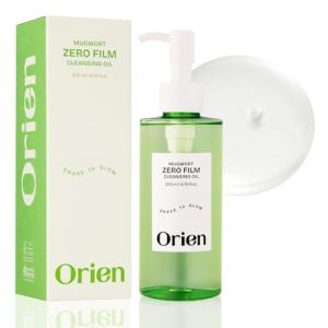 Orien Mugwort Zero Film Huile nettoyante 200 ml Maquillage quotidien Sans obstruction des pores (La boutique de Lucas, neuf)