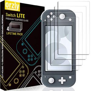 Verre Trempé Protection écran pour Nintendo Switch Lite (4 Pièces), Film Protecteur D'écran pour Nintendo Switch Lite (2019) (Syntiga Europe - FR, neuf)