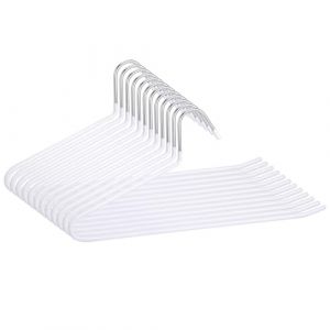 Huiguli Lot de 12 Cintre Pantalon avec Extrémité Ouverte, Anti Glisse Cintres Porte-Pantalons Cintre Gain de Place, pour Jeans, Pantalons, Serviettes, Écharpes (HUIGULI, neuf)