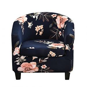 CHNSHOME Housse Fauteuil Cabriolet 1 Place Housse de Chaise Tullsta 2 pièces Couvre Fauteuil Cocktail Bleu Fanghua (CHNSHOME-FR, neuf)