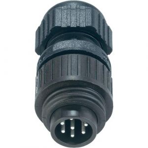 Cosse cylindrique m&acirc;le S&eacute;rie (connecteur rond): CA Hirschmann CA 6 LS 934 126-100-1 m&acirc;le, droit Nbr total de p&ocirc;les: 6 + PE 1 pc(s) (Conrad Electronic France, neuf)