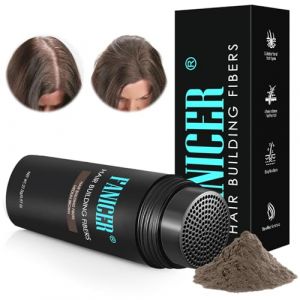 27.5G Fibres Capillaires,Poudre Cheveux Pour Cheveux Clairsemés,Poudre Densifiante,Fibres Capillaires Densifiantes,Perte de Cheveux,Poudre de Cheveux pour Hommes et Femmes(Brun Moyen) (Sutitako, neuf)