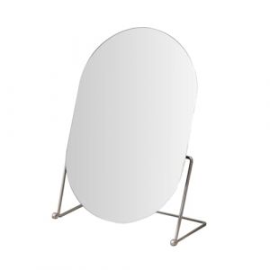 rongweiwang Salon Bureau Vanity Stand Miroir Fer Maquillage Miroir Base Stable Table Vanity Stand Femmes Filles Appartement Fer Maquillage Stable Dortoir (TKQ.Irene, neuf)