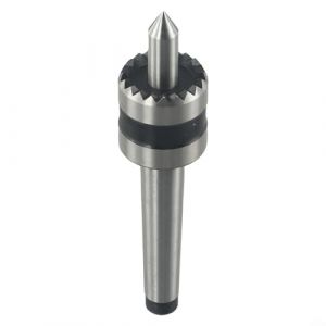 Centre d'entra&icirc;nement de tour &agrave; bois multi-dents, pointe &agrave; ressort de couronne de broche, mat&eacute;riau 40CR, pour tour de tournage en bois et m&eacute;tal, contre-pointe de forage (MT1) (Yanghaicheng, neuf)