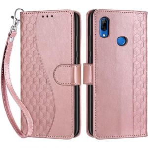 Coque pour Honor 9X / 9X Pro, Coque Huawei P Smart Z, Etui Protection Housse Premium Cuir de Portefeuille en Cuir Fermeture Magn&eacute;tique Flip Case pour Huawei Y9 Prime 2019 Coque (Or Rose) (DIKAS, neuf)