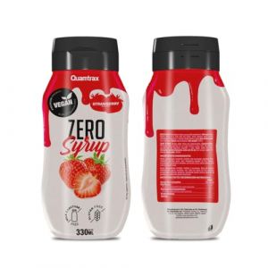 Quamtrax | Zero Calories Sirop (330ml) | Sirops zéro | Sirop zéro calories (FITADIUM, neuf)