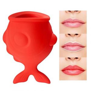 Sucker à lèvres – Appareil repulpant pour les lèvres, outil compact d'amélioration des lèvres | Suceuse à lèvres réutilisable en forme de poisson, outil naturel pour bouche volumineuse et apparence (donenk, neuf)