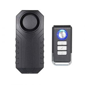 Mengshen Alarme De V&eacute;lo, Alarme Antivol sans Fil pour V&eacute;lo Moto Voiture V&eacute;hicules Portes Et Fen&ecirc;tres, 113db Super Fort Et &eacute;tanche (T&eacute;l&eacute;commande Incluse) (Mengshen, neuf)