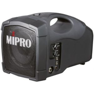 Mipro MA 101C Noir Enceinte Amplifi&eacute;e sur Batterie avec Micro &agrave; Fil XLR 1 Channel PA System (VENTE-SONORISATION, neuf)