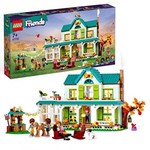 LEGO Friends 41730 La Maison d’Autumn: Jouet de Poupées avec Accessoires, Animaux & Mini-Poupée Mia, pour Filles et Garçons Dès 7 Ans à Noël, Rejoignez Les Personnages à Heartlake City (DBO STORE, neuf)