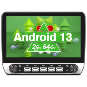 Hexinex Autoradio Android 13【2Go+64Go】 pour Peugeot Boxer II/Citroën Jumper II/Fiat Ducato avec 10.1 Pouces Écran Carplay Android Auto Deux Boutons Rotatifs GPS FM WiFi Bluetooth SWC Aide au Parking (happyx2, neuf)