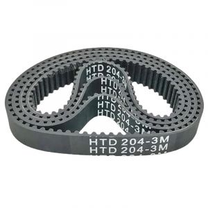 Generic Lot de 2 courroies de distribution personnalisées en caoutchouc HTD201-3M/204/207/210/213/216/219 Transmission/Pas 3/dents 203-3 m Largeur 8-30 mm (204-3 m, 12 mm) (Hardware -Household Accessries Store, neuf)