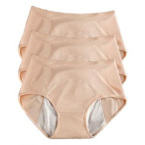 BeerMmay Culotte pour Fuite Urinaire Femme Lavable,3Pcs Culotte Incontinence Femme,Culotte Regles Lavable Femme,Culotte Menstruelle Taille Haute pour Le Cycle Menstruel,A,XL (Haoxinkjshop, neuf)