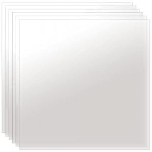 MUKLEI Lot de 6 feuilles acryliques transparentes de 30 x 30 cm - plaque plexiglass transparent 3 mm - Panneau en plastique acrylique transparent pour cadre photo, impression, bricolage, artisanat (NAMYEUT-DE, neuf)
