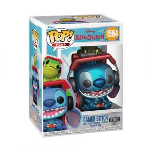 Funko Pop Plus: Lilo and Stitch - Gamer Stitch - Metallic - Collectable Vinyl Figure - Gift Idea - Official Merchandise - Toys for Kids & Adults - Cartoon/Animation Fans (NeoAyato, neuf)