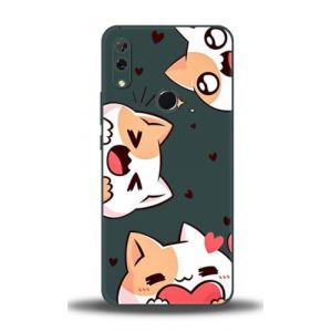 WUACYEAMING Compatible avec Coque Huawei P Smart Z avec Protection de l'appareil Photo Coque en Silicone Liquide R&eacute;sistant aux Rayures Antid&eacute;rapant Antichoc Fine en TPU-Animaux Mignons (WUACYEAMING, neuf)
