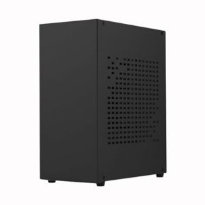 Bortivier A07 Mini ITX Bo&icirc;tier D'Ordinateur Ch&acirc;ssis HTPC Bo&icirc;tier H&ocirc;te USB3.0 ITX Bo&icirc;tier Ordinateur Personnel Ch&acirc;ssis de Bureau Bo&icirc;te Facile &agrave; Installer Noir (haosheshangmao, neuf)