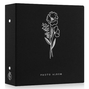 Lanpn Album Photo 11x15 11,5x15 600 Pochette, Grand Format Lin Tissu Album pour Horizontal Vertical Photos Noir (BILLIONRVL, neuf)