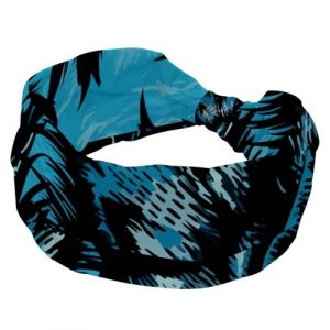 RODAILYCAY Bandeaux pour femmes, bandeaux torsadés en forme de croix avec empreintes de pattes de chien et de chat, élastiques doux et antidérapants pour l'entraînement, le yoga, accessoires de (ocenuttldat, neuf)