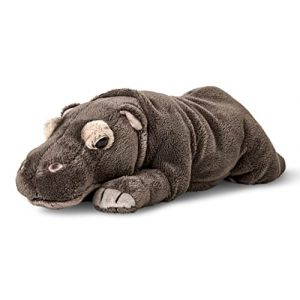 Uni-Toys - Hippopotame couch&eacute; &ndash; 30 cm (Longueur) &ndash; Peluche Hippo, Hippopotame &ndash; Peluche, Doudou (VISO TRADE, neuf)
