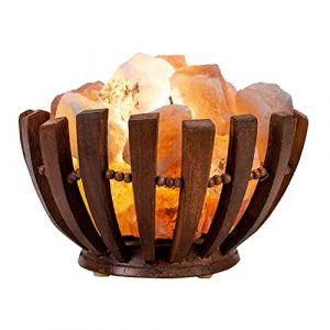 SUPERBUTELKI.PL Lampe de sel de l'Himalaya du Pendjab Pakistan - Lampe de cristal de sel - Salt Lamp Naturel et unique Lampe de pierre de sel (GRANDESBOUTEILLES, neuf)