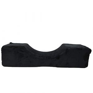 Repose-bras pour ongles, coussin d'oreiller pour repose-main pour ongles en forme de U, support de repose-oreiller pour main, équipement portable, oreiller pour main (Flocage noir) (chengyuwei, neuf)