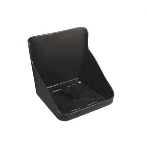 Eider Support de pierre à lécher – pour pierres à lécher – 10 kg – Support en plastique pour pierre à lécher de sel (1 pièce, noir) (Koll-Living, neuf)