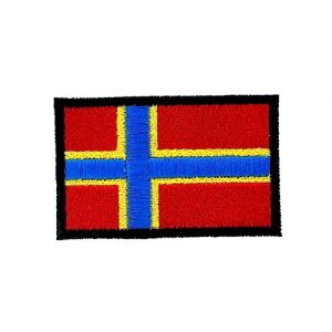 Akachafactory Patch ecusson Brode Backpack Drapeau Flag orcades Orkney thermocollant Insigne (Akachafactory, neuf)