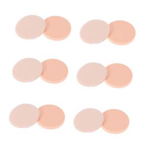 HAPINARY 12 Pi&egrave;ces Houppette Ronde &Eacute;ponge Cosm&eacute;tique Pour Appliquer Et Estomper Le Fond De Teint (Gan Gardner, neuf)