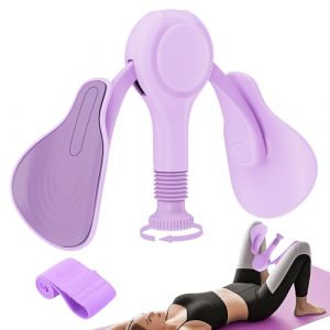 Élastique Musculation Fessier Appareil Jambes et Cuisses Booty Pulse Hip Trainer Kegel Thigh Master Appareil Musculation Femme Homme Fitness Maison (TINRIEF Official Store, neuf)