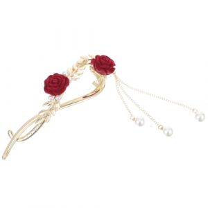 minkissy saisir épingles à cheveux peignes banane pour cheveux bouche d'incendie pour enfants brosse de nettoyage souple para hairpin hair clip pince à cheveux pince à chignon fleur alliage (Prettbeauty, neuf)