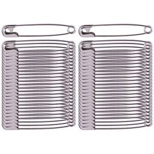 &Eacute;pingle a Nourrice, &Eacute;pingles Couture De S&ucirc;ret&eacute; R&eacute;sistantes &agrave; La Rouille pour Travaux De Couture Et De Bricolage （45 mm） (JieGuanG-FR, neuf)