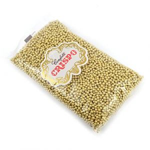 1 kg de drag&eacute;es sph&eacute;riques or cristal id&eacute;al pour d&eacute;corer vos g&acirc;teaux, p&acirc;tisseries, biscuits DESSEDRT et desserts (LUSEL, neuf)