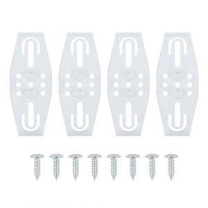 Support de plaque d'immatriculation sans cadre invisible, 4 Pièces, Entretien du véhicule,Plaque d'immatriculation interchangeable pour voiture, Plaque Immatriculation Voiture, Remorque e Camion (EUROEDI SPEDITION, neuf)