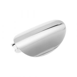 Be In Your Mind Couvercle Poignée Porte Extérieure Voiture Pièce Rechange 51217431945 Capuchon Couvercle Trou Clé Noyau Serrure Compatible avec Mini Cooper F55 F56 2013-2019 Chrome (BE IN YOUR MIND, neuf)