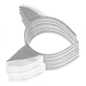 Alipis 6 pi&egrave;ces Bandeaux Oreilles de Loup Peluche L&eacute;ger pour Gar&ccedil;on Fille et Adultes Accessoires Cheveux Party et D&eacute;co Anniversaire (Calloway Pagan, neuf)