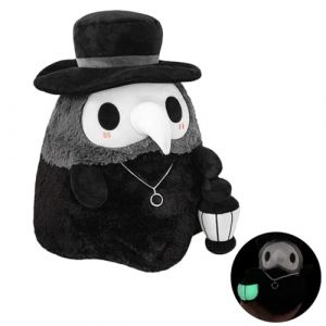 Zhlearda Jouet en Peluche Docteur de la Peste, 20cm, Halloween, Lumineux pour Décoration de Pâques et Halloween - Doux Poupée (VICONE, neuf)