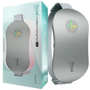 Slimpal Ceinture Chauffante Regle Douloureuse, Ceinture Menstruelle Chauffante, Ceinture Chauffante électrique, Cadeaux Pour Femmes et Filles, Gris (Simply Fitness, neuf)