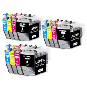 Yongairuink LC3219XL Cartouche d'encre pour LC-3219XL LC3219 XL LC3217 pour MFC-J5330DW MFC-J5335DW MFC-J5730DW MFC-J6530DW MFC-J6930DW MFC-J5930DW MFC-J6935DW (3 Noir 3 Cyan 3 Magenta 3 Jaune) (BesT ink cartridge store, neuf)