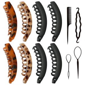 8 Pièces En Épingle À Cheveux Pour Femmes Et 4 Pièces En Épingle À Cheveux, Luminaire En Queue De Cheval, Accessoires De Cheveux Rétro Simples, Accessoires De Coiffure. (HEO MIHYE LTD, neuf)