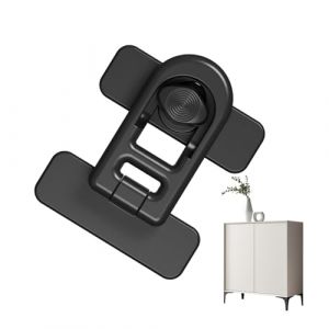 Fruusv Verrou de r&eacute;frig&eacute;rateur adh&eacute;sif sans cl&eacute; | Verrous de porte de r&eacute;frig&eacute;rateur, s&eacute;curit&eacute; enfant pour r&eacute;frig&eacute;rateur/r&eacute;frig&eacute;rateur/cong&eacute;lateur (LiLiNiNiii, neuf)